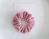 Pink velvet chouchou - NICOLE